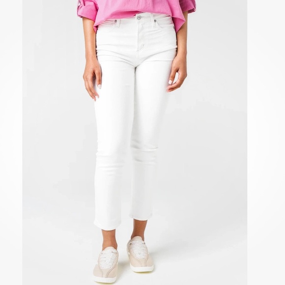 Citizens of Humanity Harlow Ankle High Rise Slim Jeans in Sea Salt -NWOT - Sz 28 - Picture 1 of 10